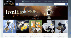 Desktop Screenshot of para-rayos.com