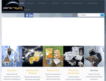 Tablet Screenshot of para-rayos.com